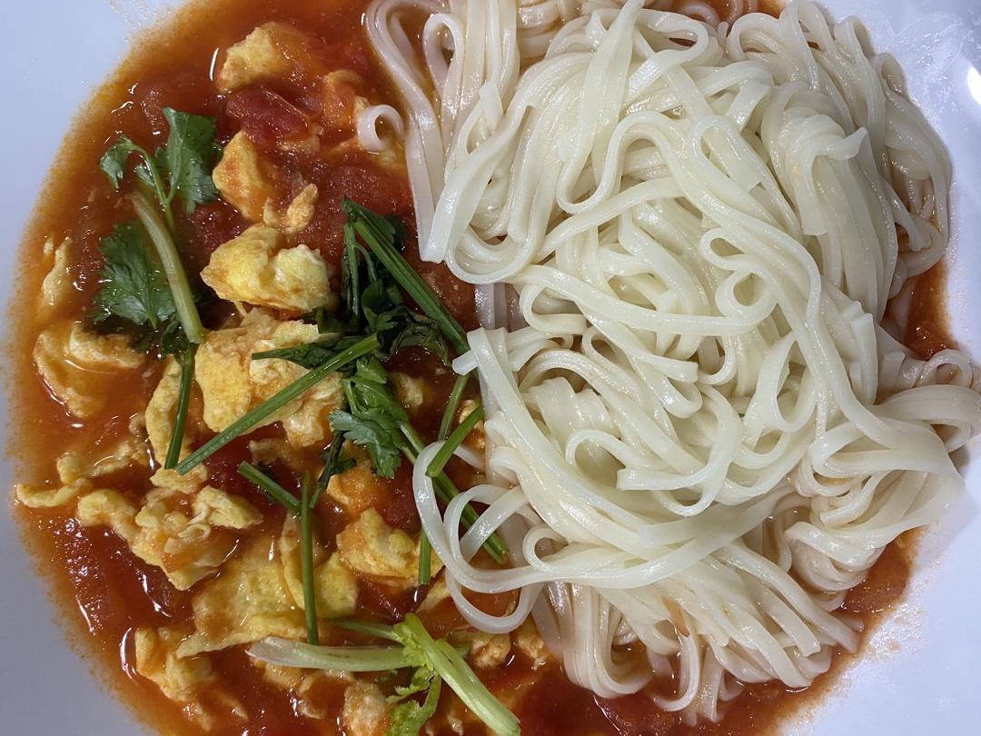 西红柿鸡蛋打卤面
