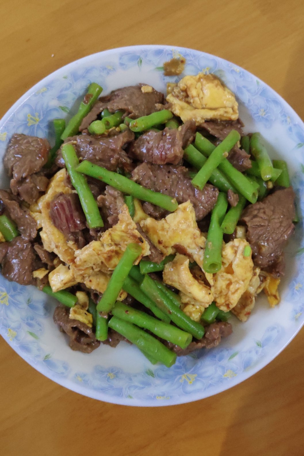 干煸豆角炒肉