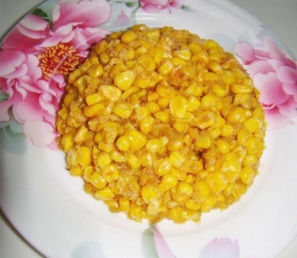 蛋黄玉米粒的做法