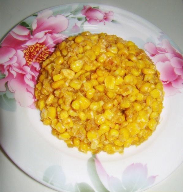 蛋黄玉米粒的做法
