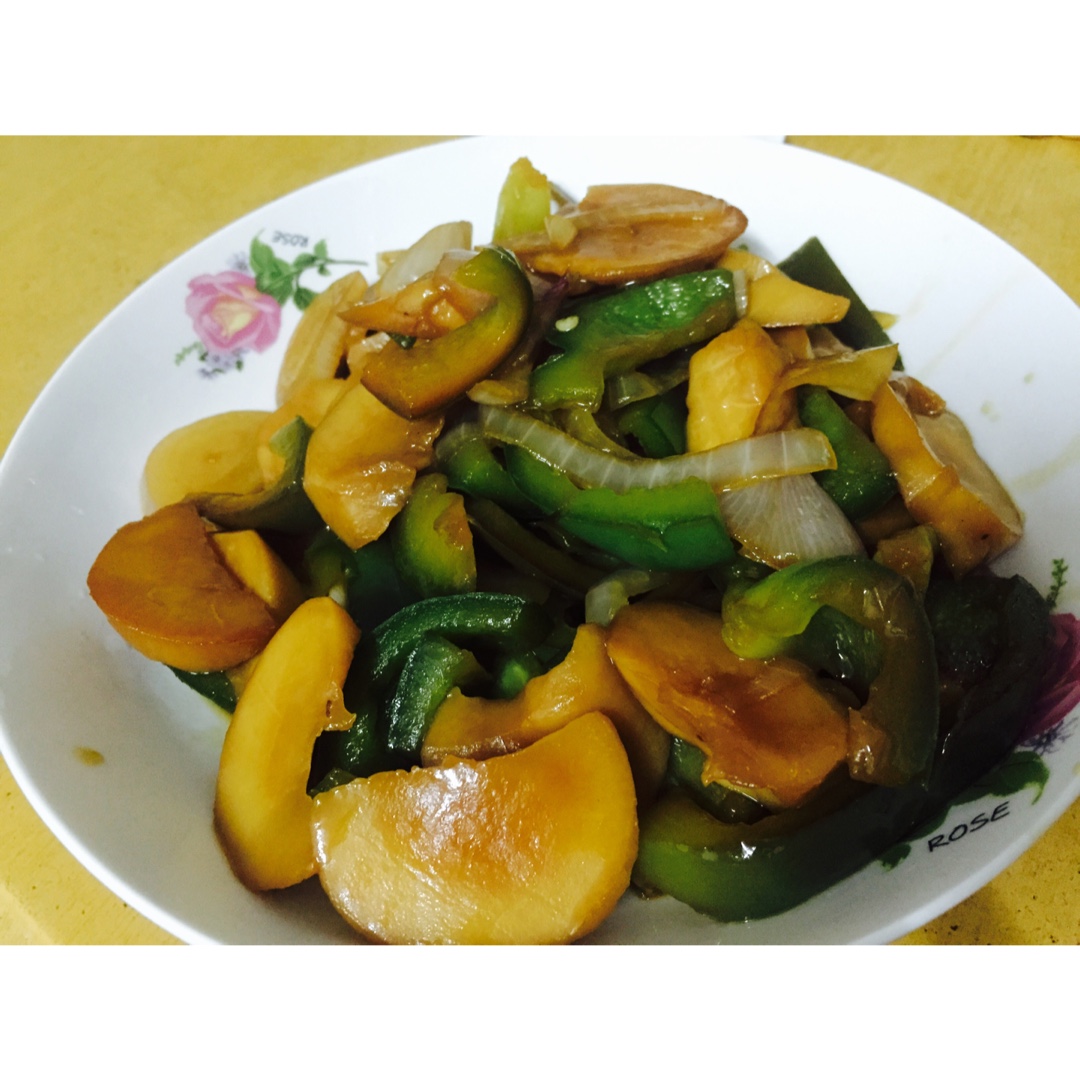 三杯杏鲍菇