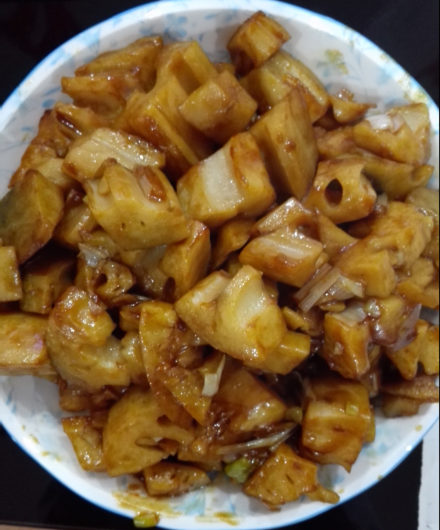 糖醋藕丁