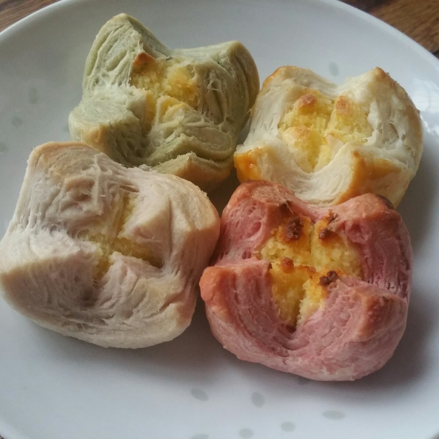 花开富贵之四种口味的椰蓉开口酥