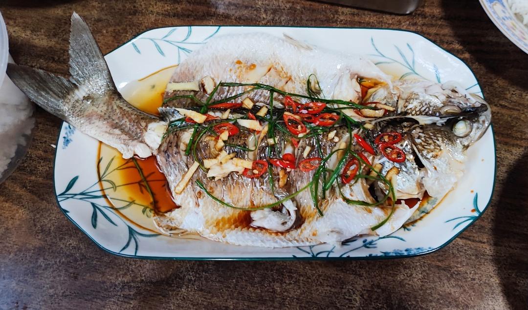 超入味清蒸鱼～清蒸鲈鱼桂花鱼（家常独创）