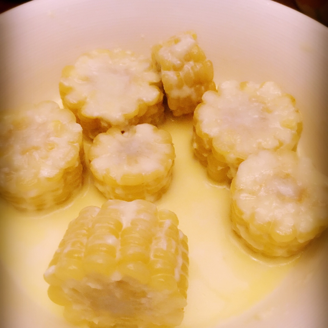 奶香煮玉米