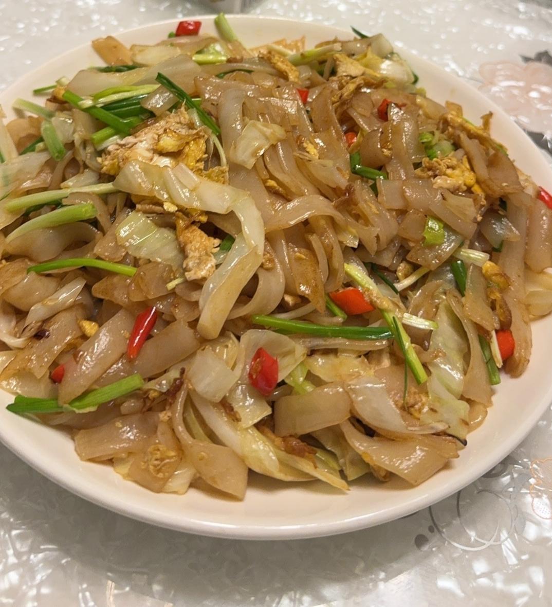 炒干河粉，干河粉怎么泡开，怎么炒好吃的窍门