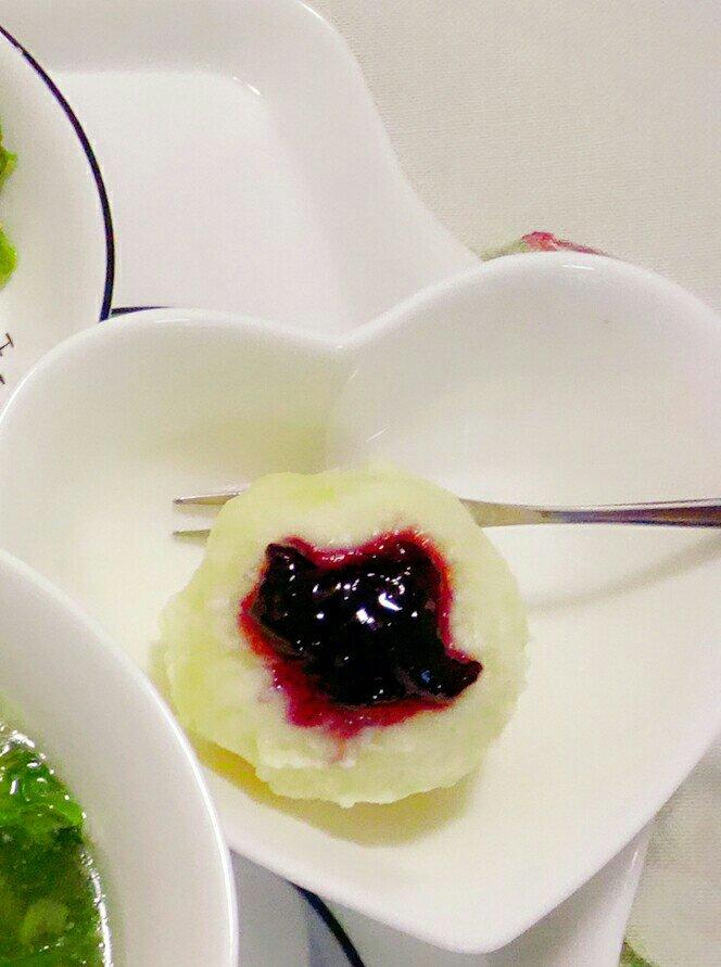 蓝莓土豆泥