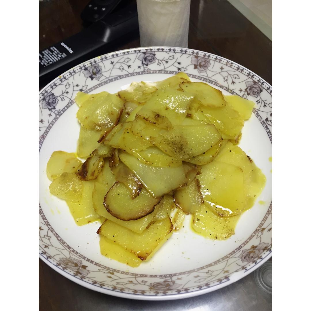 朴素的土豆片