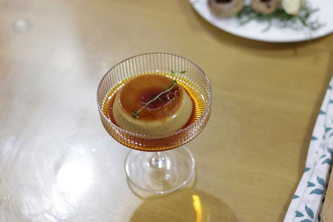 免烤箱焦糖布丁没有手也能做