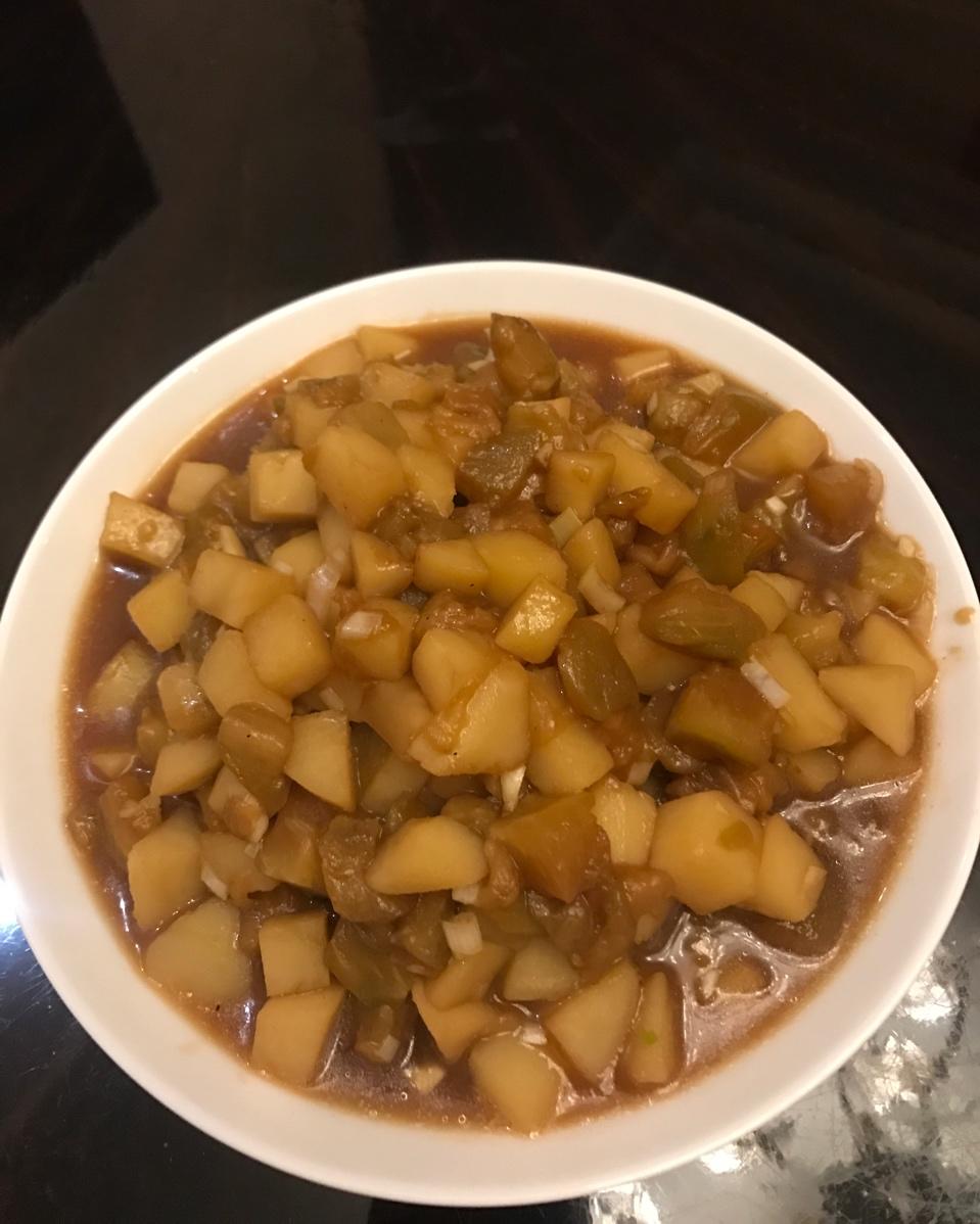 土豆炖茄子(东北菜)