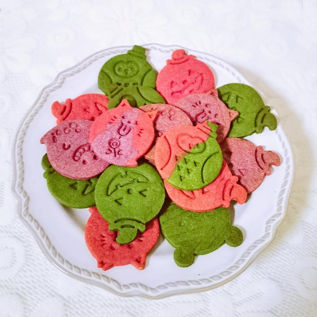 最好操作的卡通曲奇饼干—万圣节篇