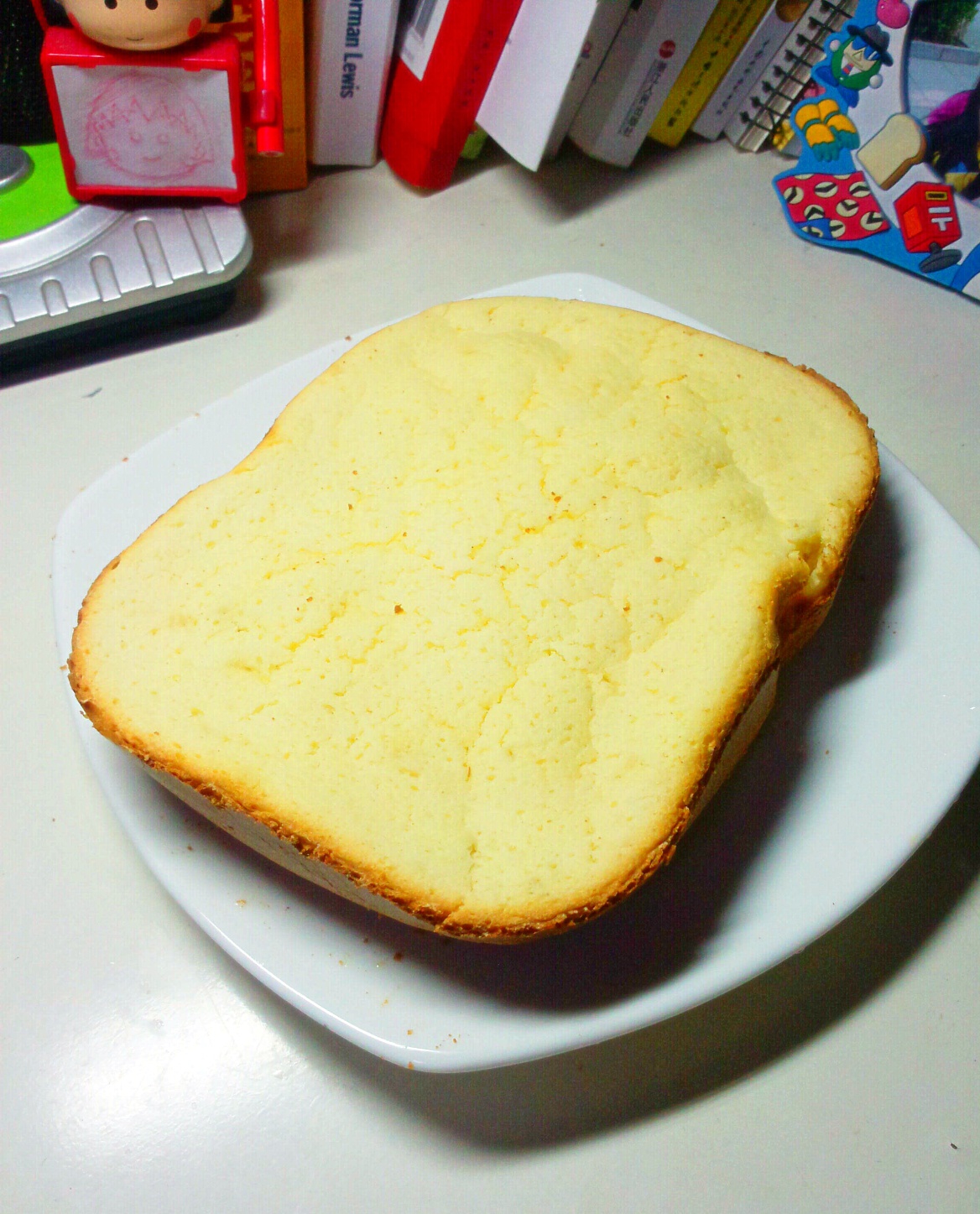 面包机版戚风蛋糕