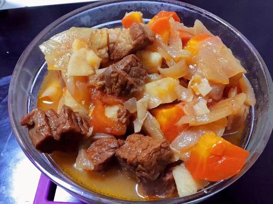 番茄土豆炖牛腩