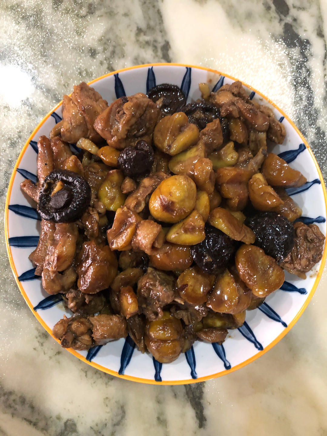 板栗烧鸡家常简单版！