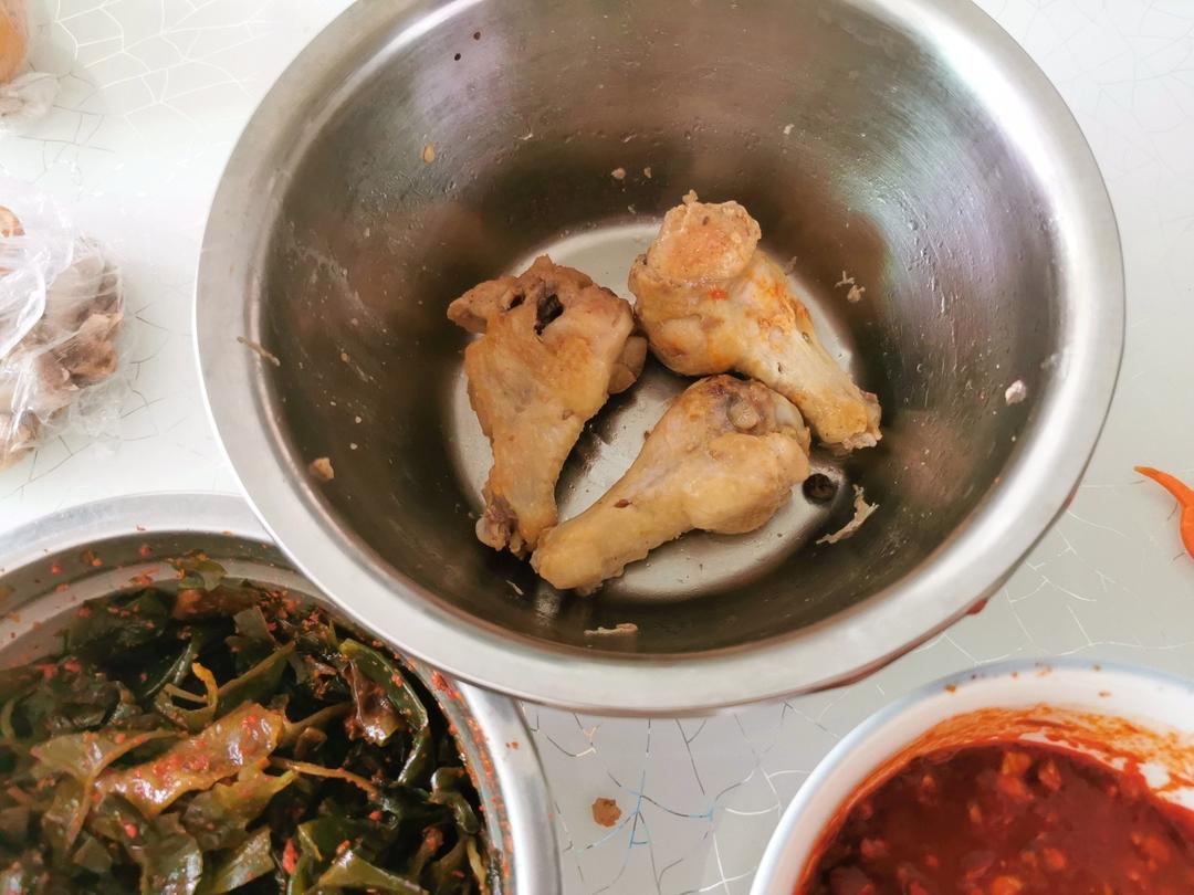 盐焗鸡腿