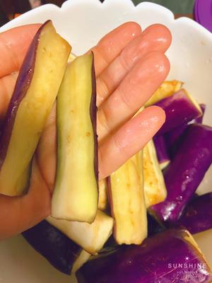 紫苏茄子（炒出餐厅一样颜色的茄子）的做法 步骤8