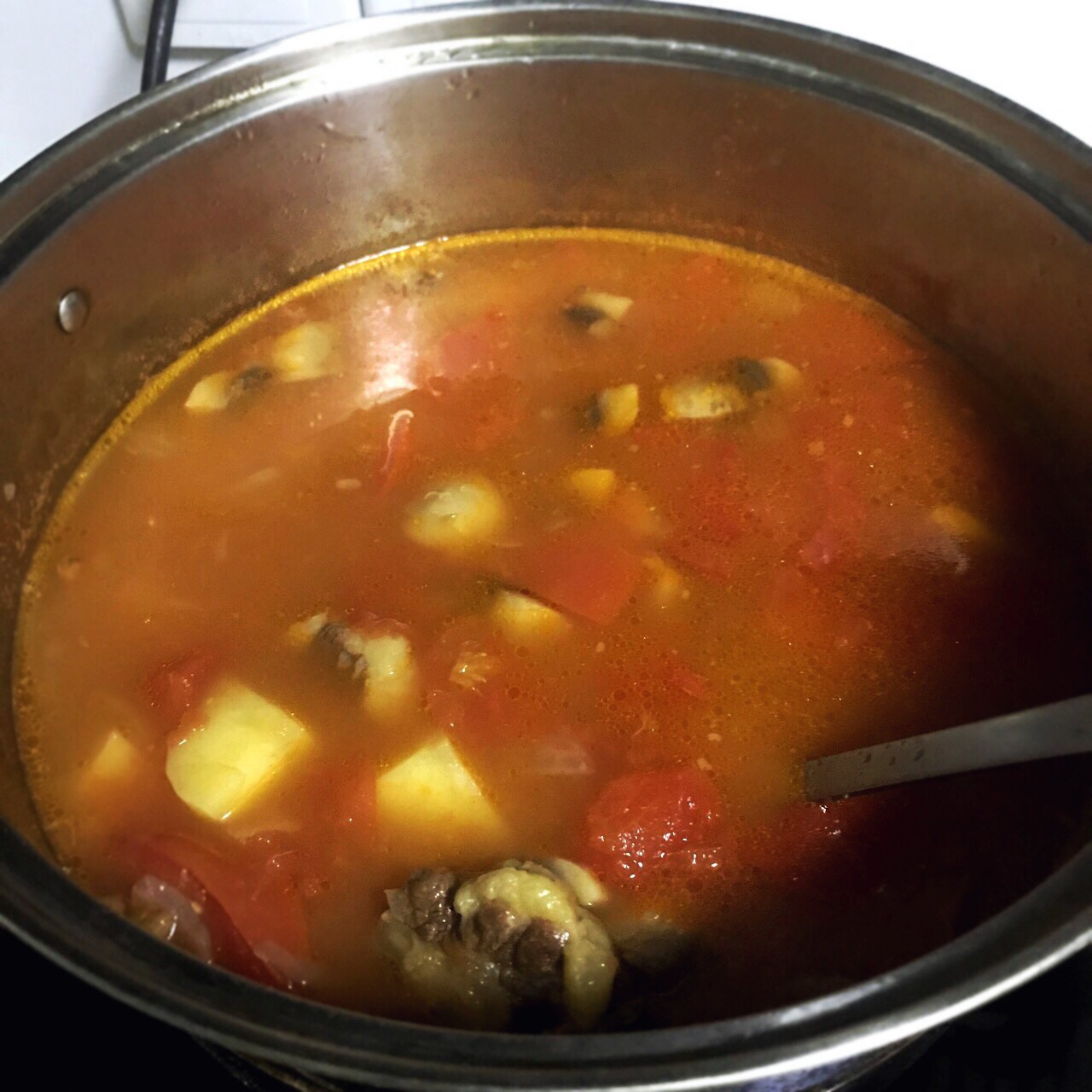 暖心暖胃番茄牛尾汤（减肥版）