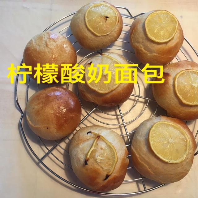 特特特别清新的柠檬酸奶面包，我爱！