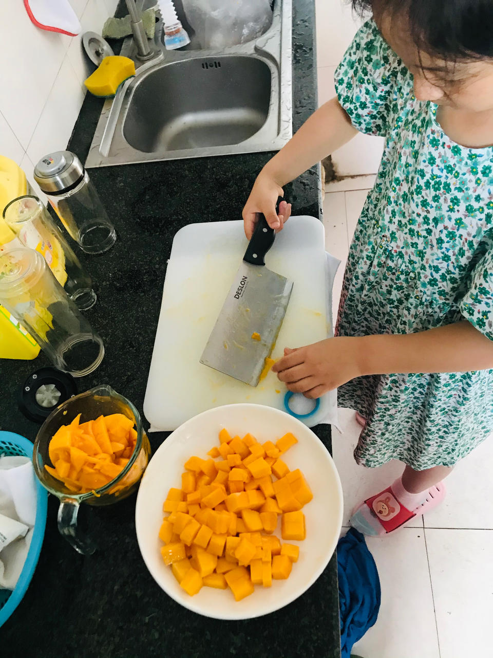 纯正的芒果西米露