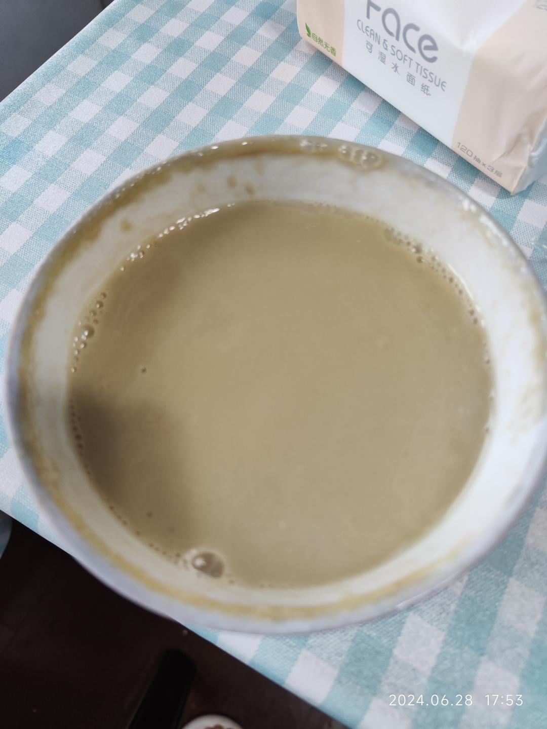 绿豆沙牛乳