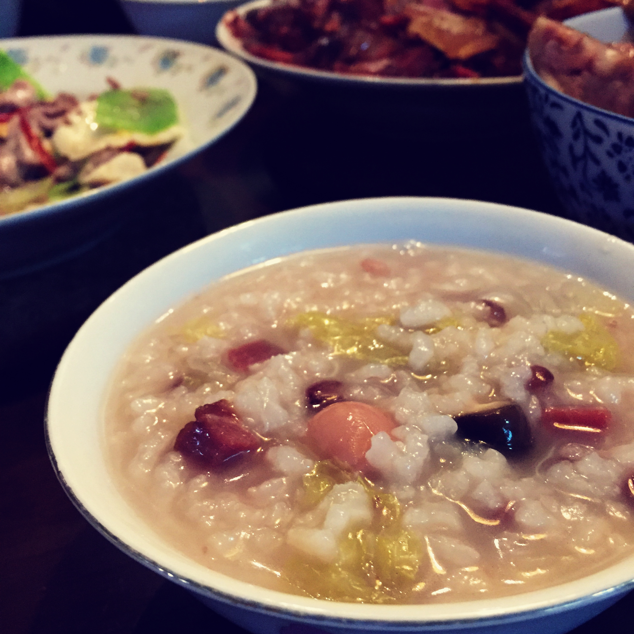 何足道与猫老猫做的咸味腊八粥