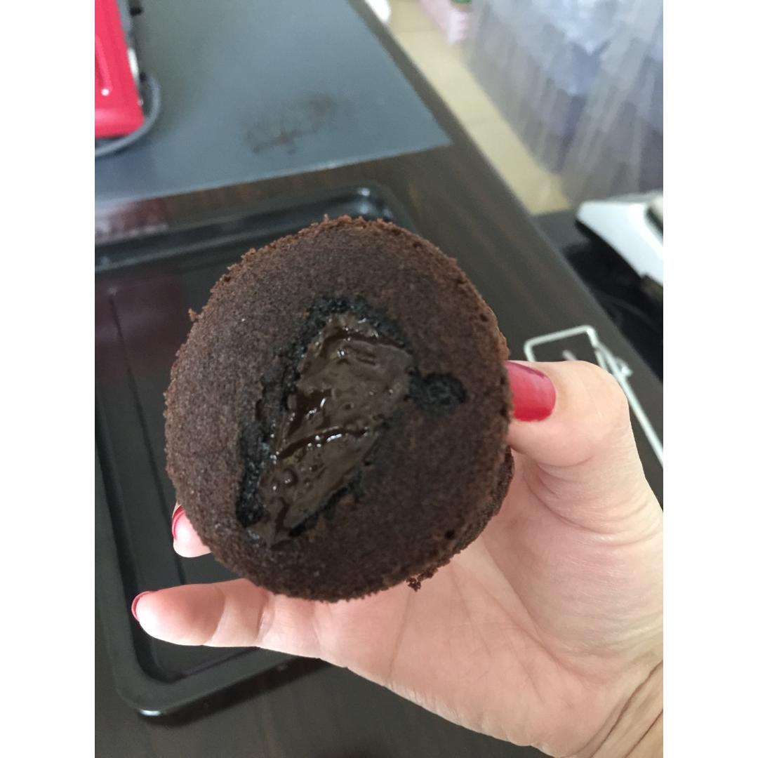 莫尼卡美食厨房：爆浆巧克力蛋糕