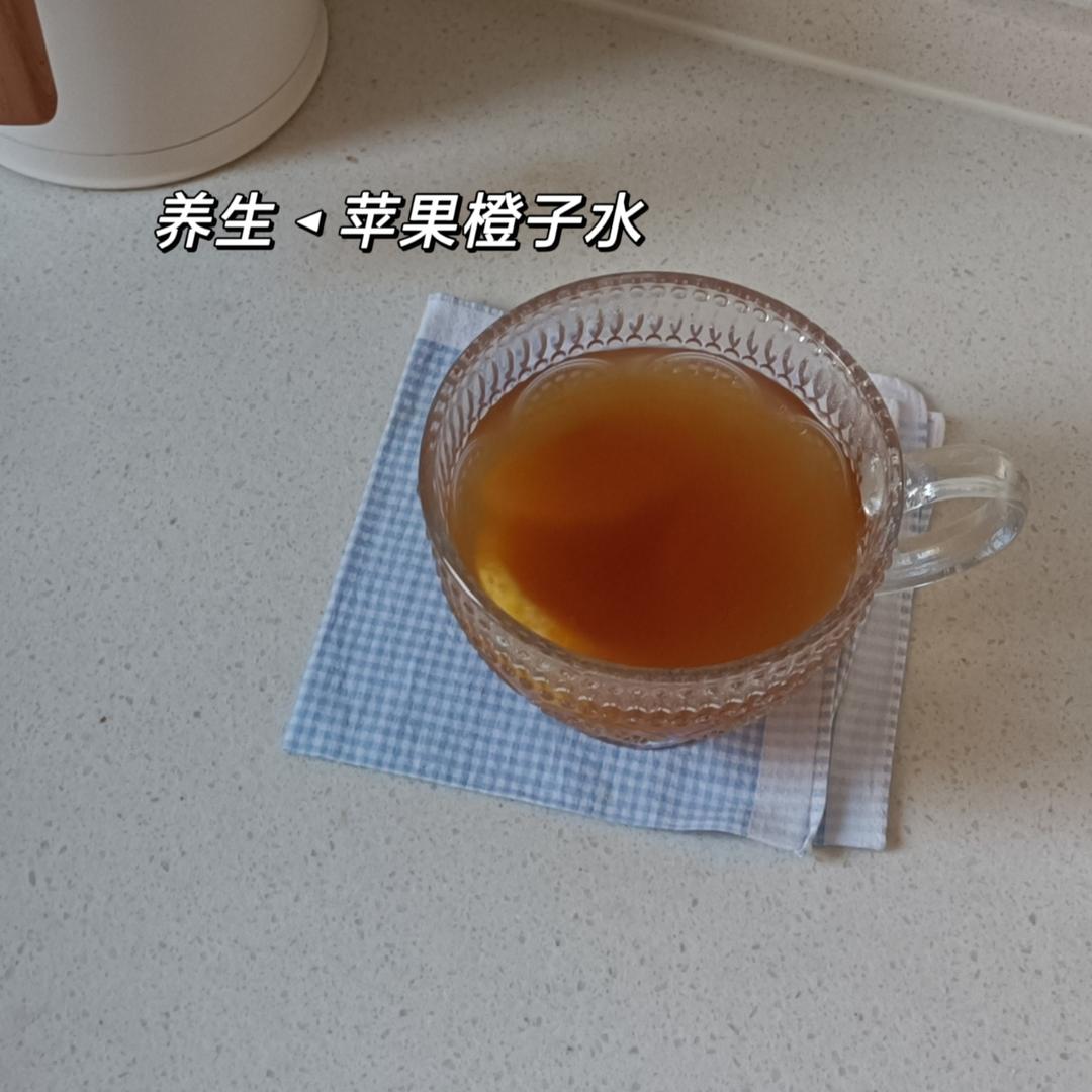 超简单的DIY果茶：苹果热橙柠檬茶