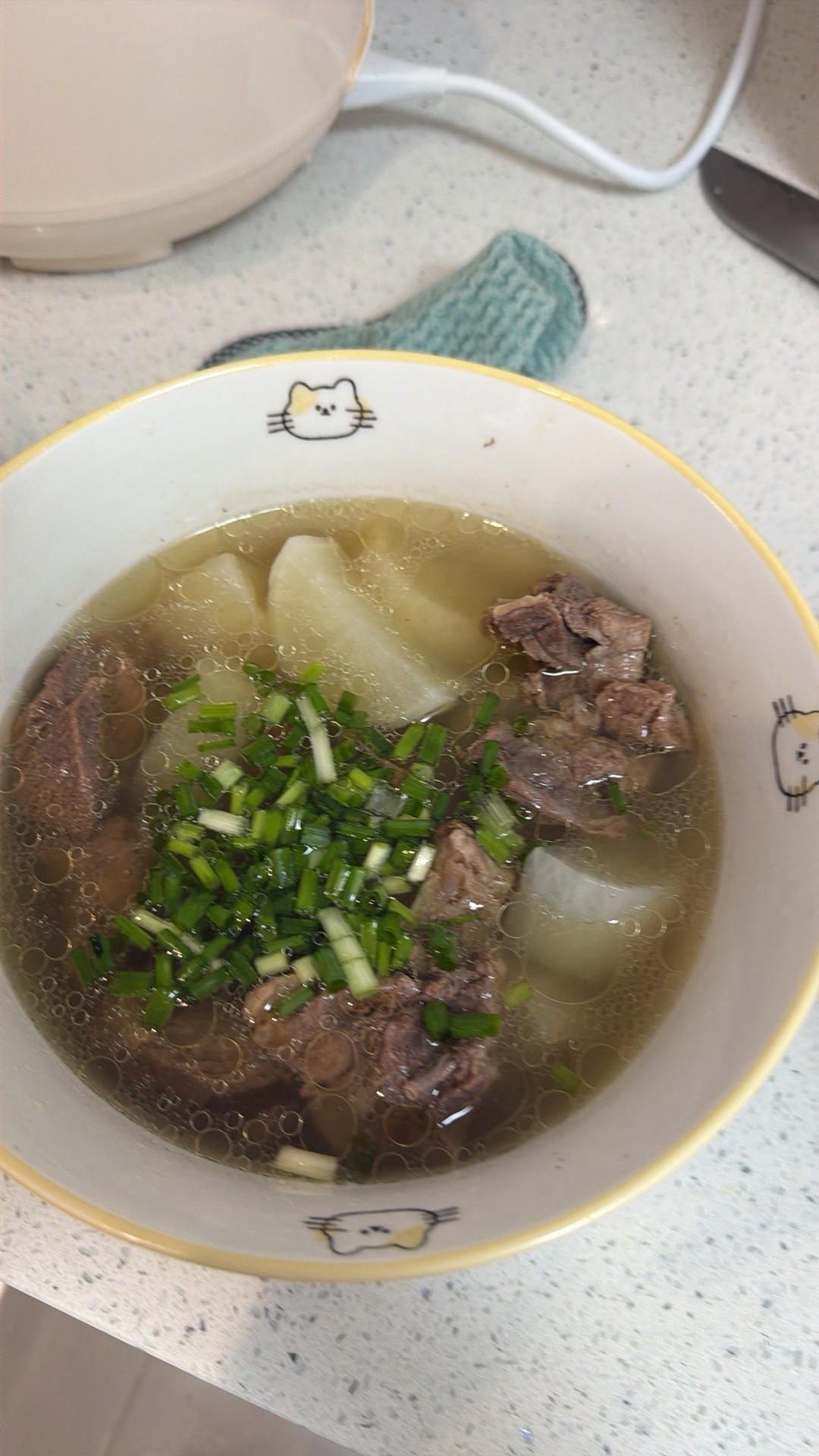 萝卜清炖牛肋条