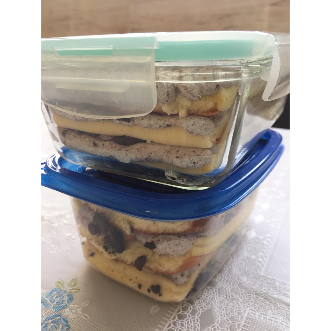 好吃到流泪的奥利奥咸奶油盒子蛋糕