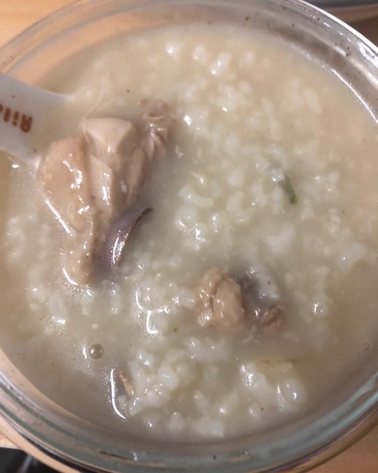 蚝鸡粥
