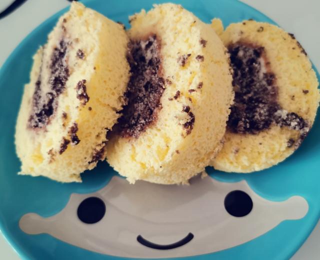 奥利奥海绵蛋糕卷的做法