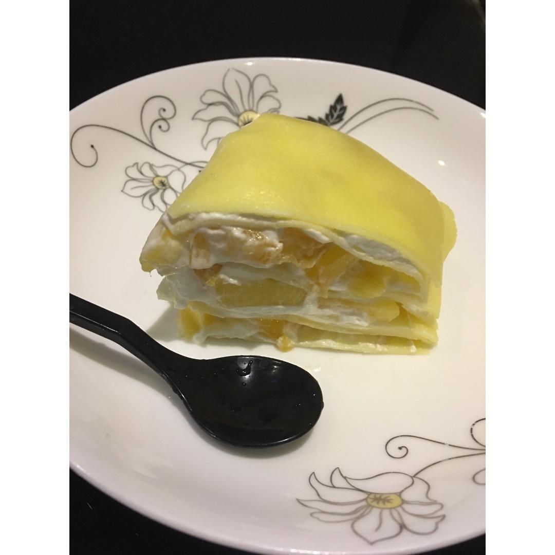 芒果千层蛋糕，100%成功告别煎皮无能