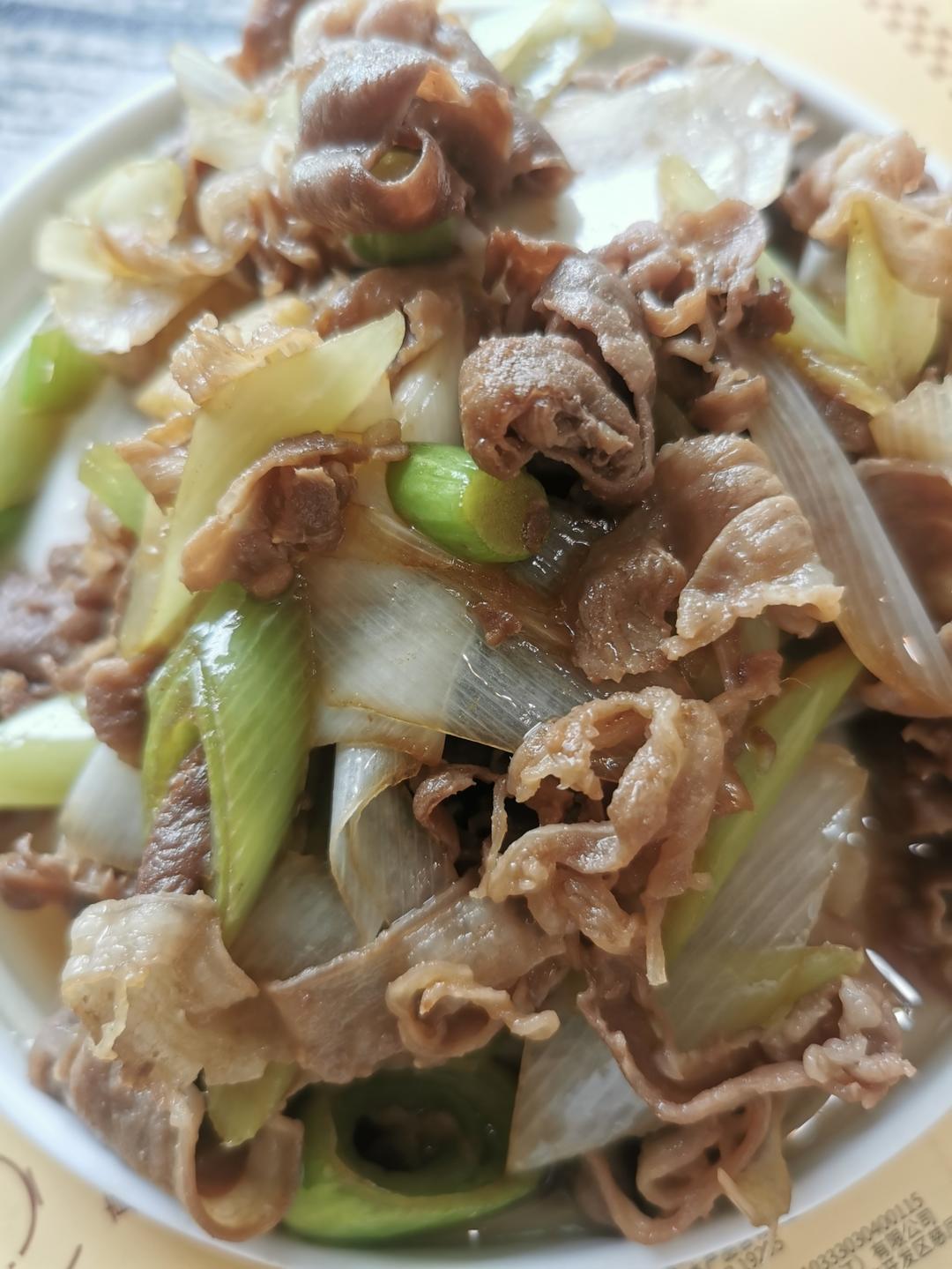 葱爆羊肉