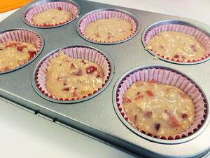 草莓燕麦muffin—健康快手美味的做法 步骤4