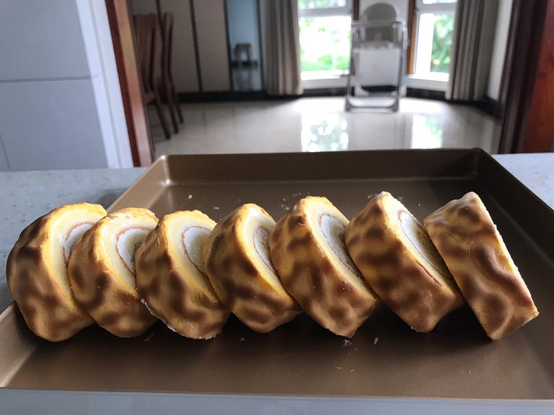漂亮的虎皮蛋糕卷儿，喜欢吗？