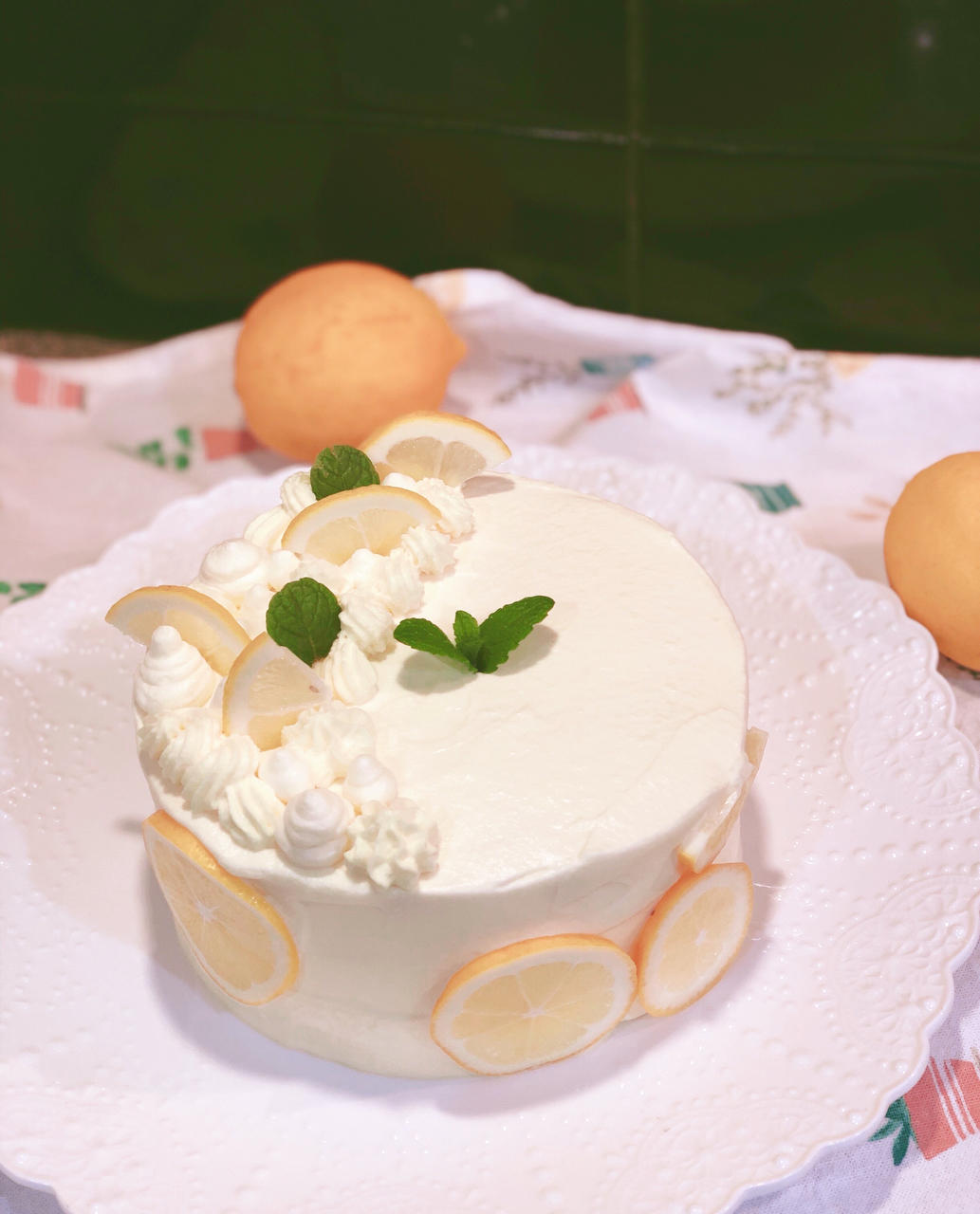 🍋日本YOKU MOKU の柠檬奶油戚风蛋糕