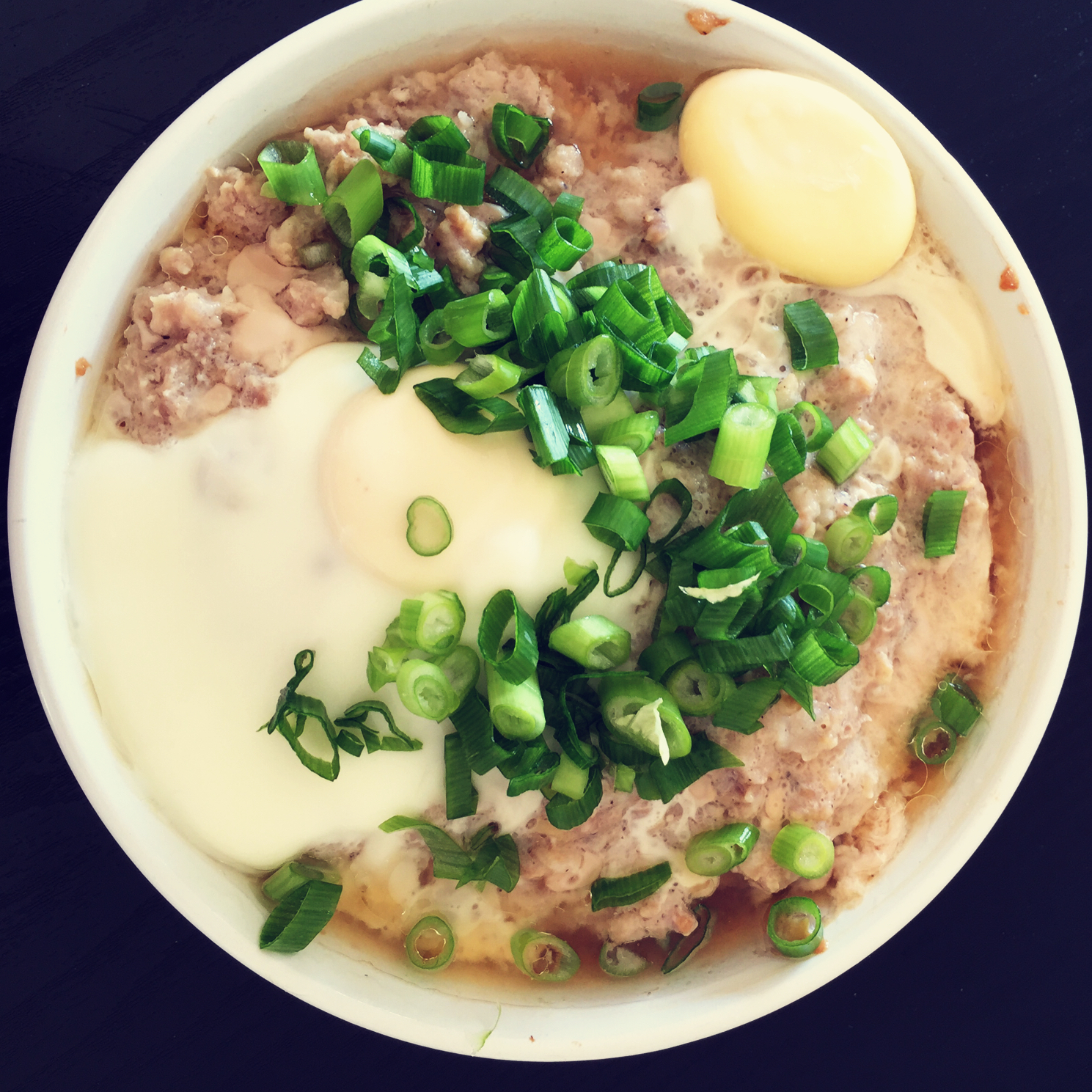 肉饼蒸蛋