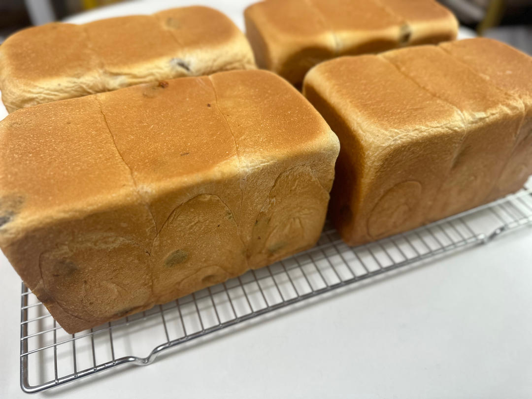 提子吐司，黄提奶油闪亮吐司