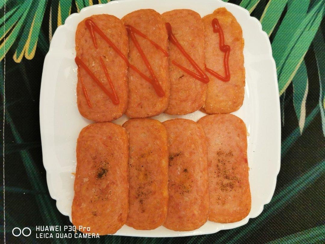 香煎午餐肉