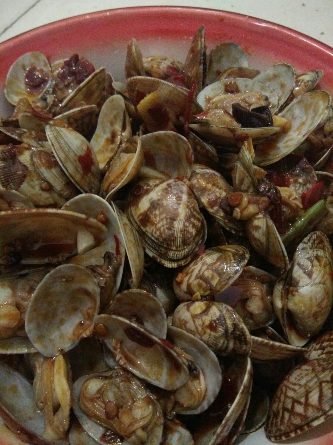 辣炒花甲
