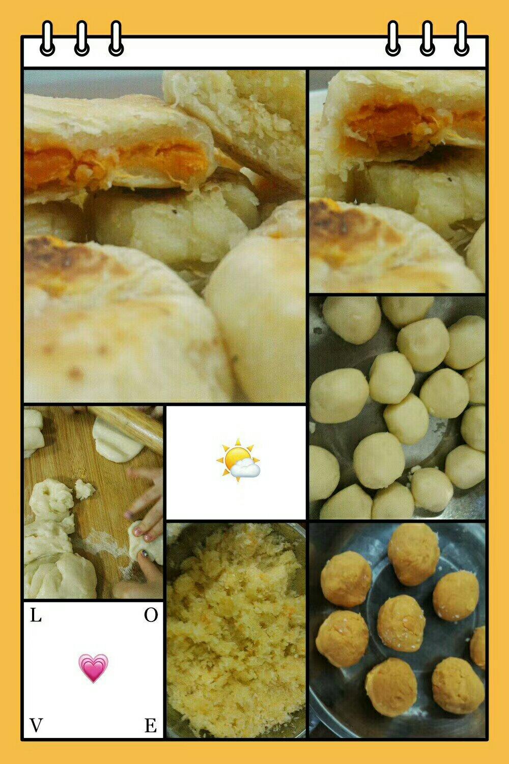 无需烤箱‼️酥掉渣的绿豆饼㊙️解锁三口味