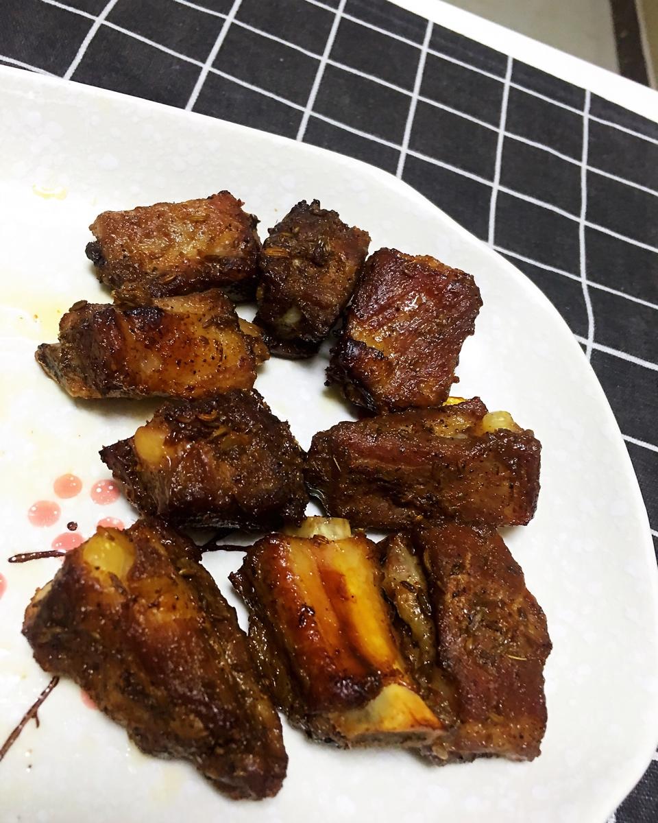 烤排骨 Roast Pork Ribs -yanyanfoodtube