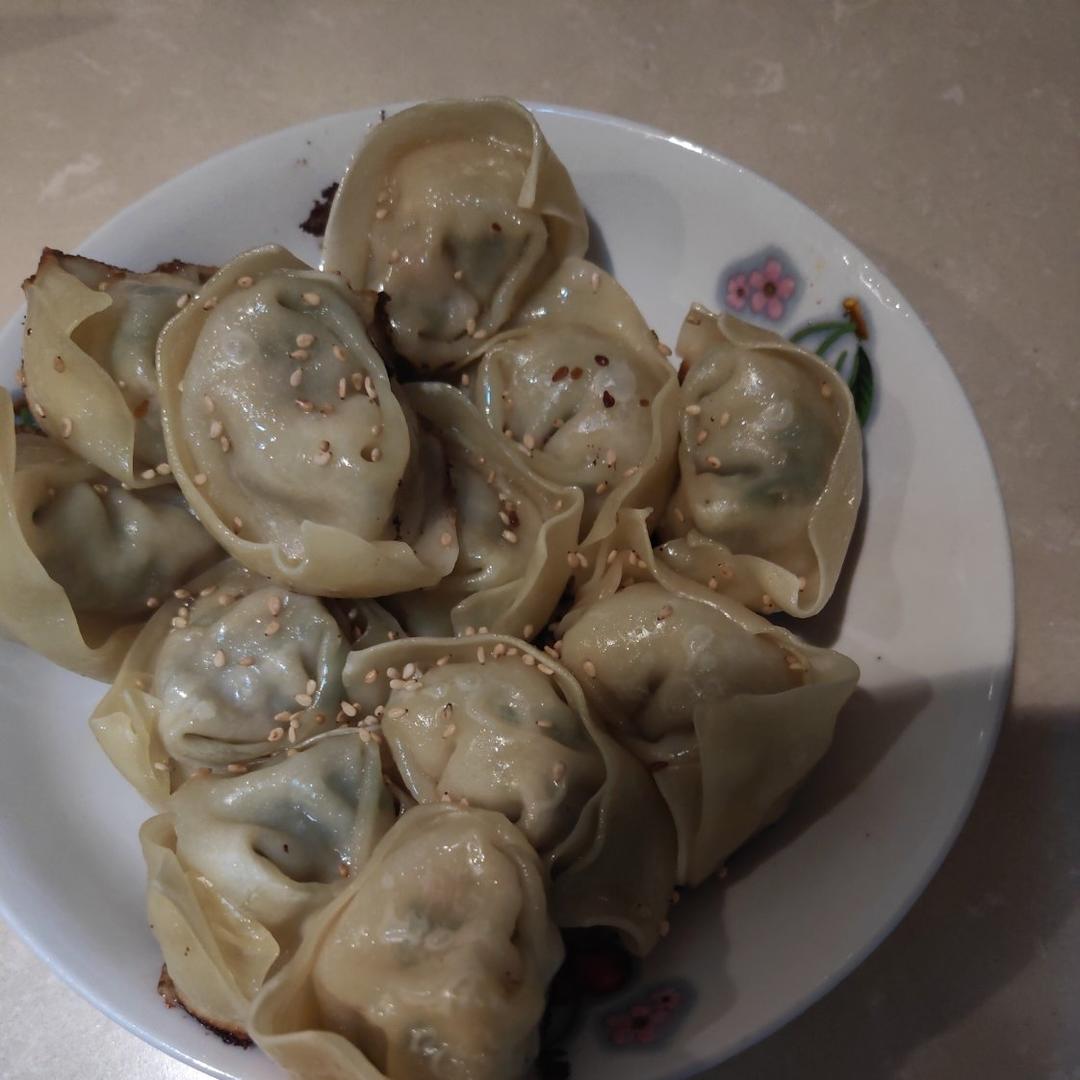 水煎上海大馄饨