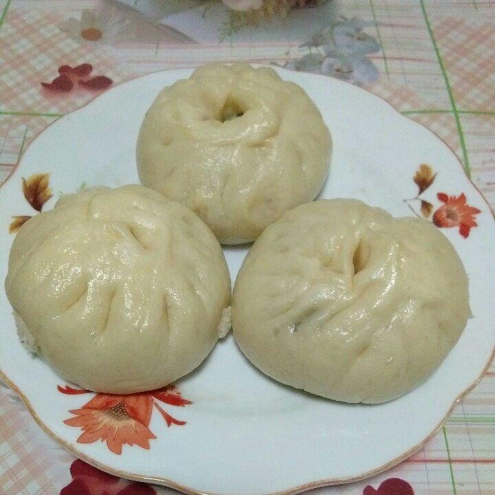 手工包子（肚脐包）