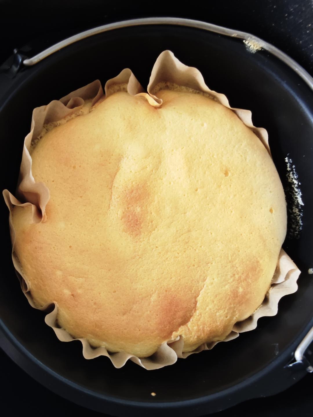 空气炸锅版酸奶蛋糕