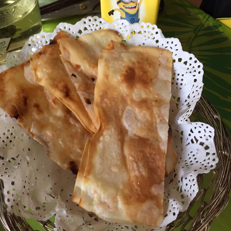 月亮虾饼
