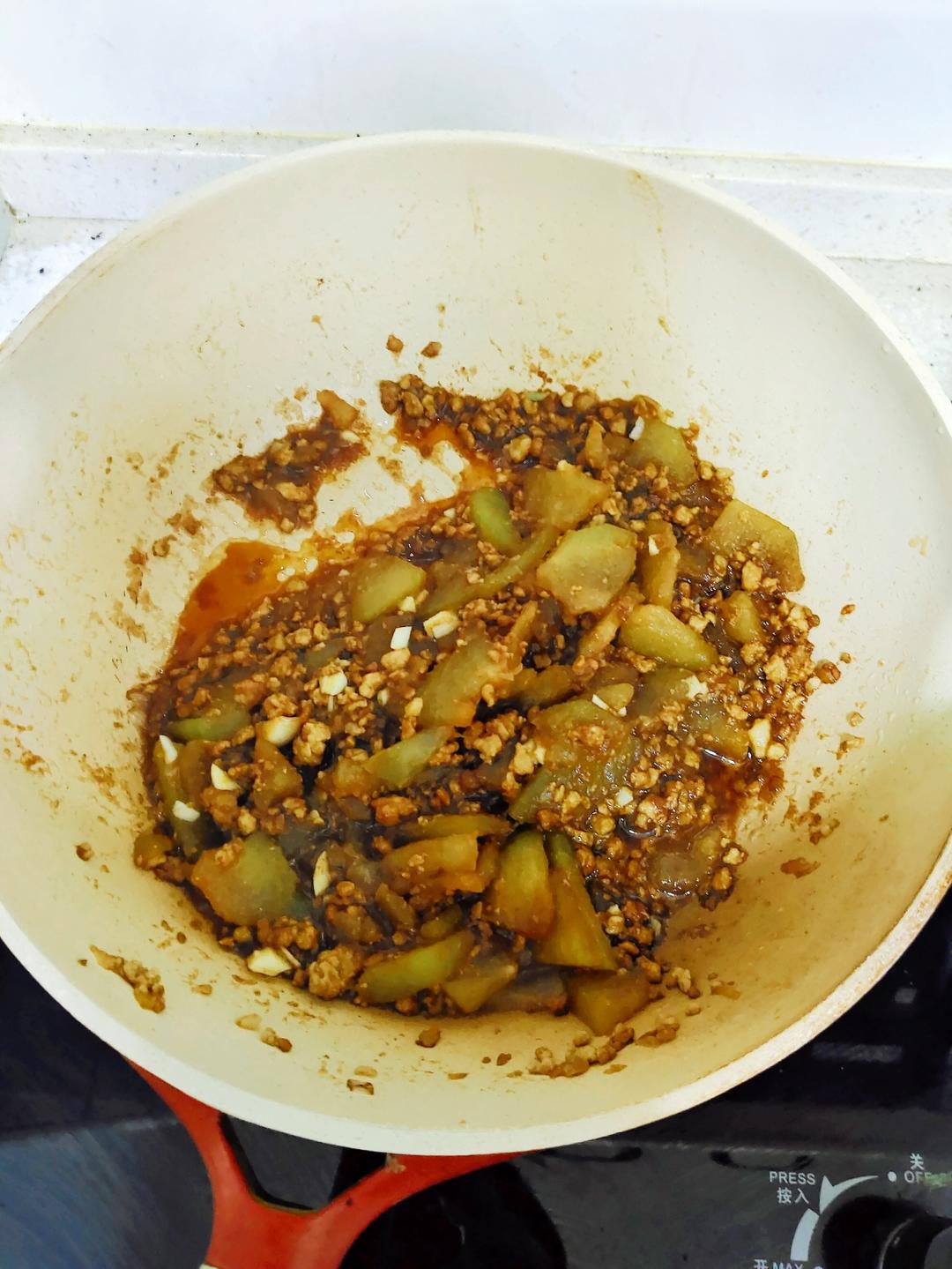 肉末炒冬瓜(超下饭)