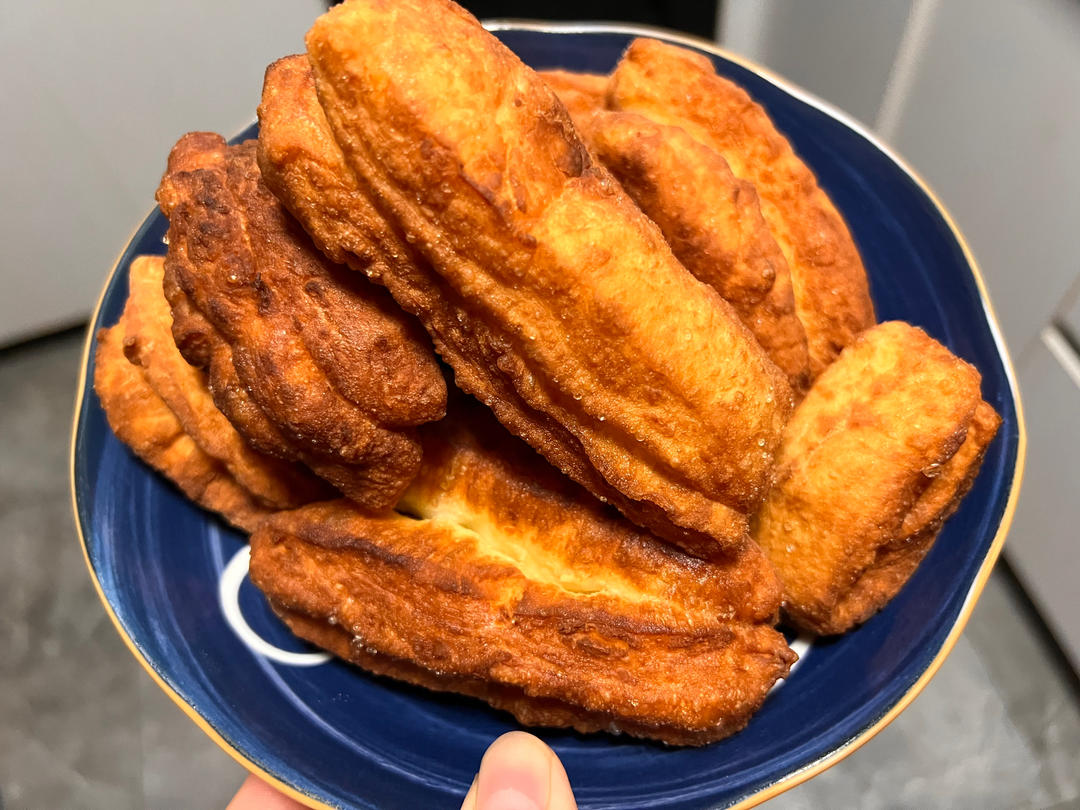快手早餐～自制油条（酵母版，不含泡打粉、膨松剂）