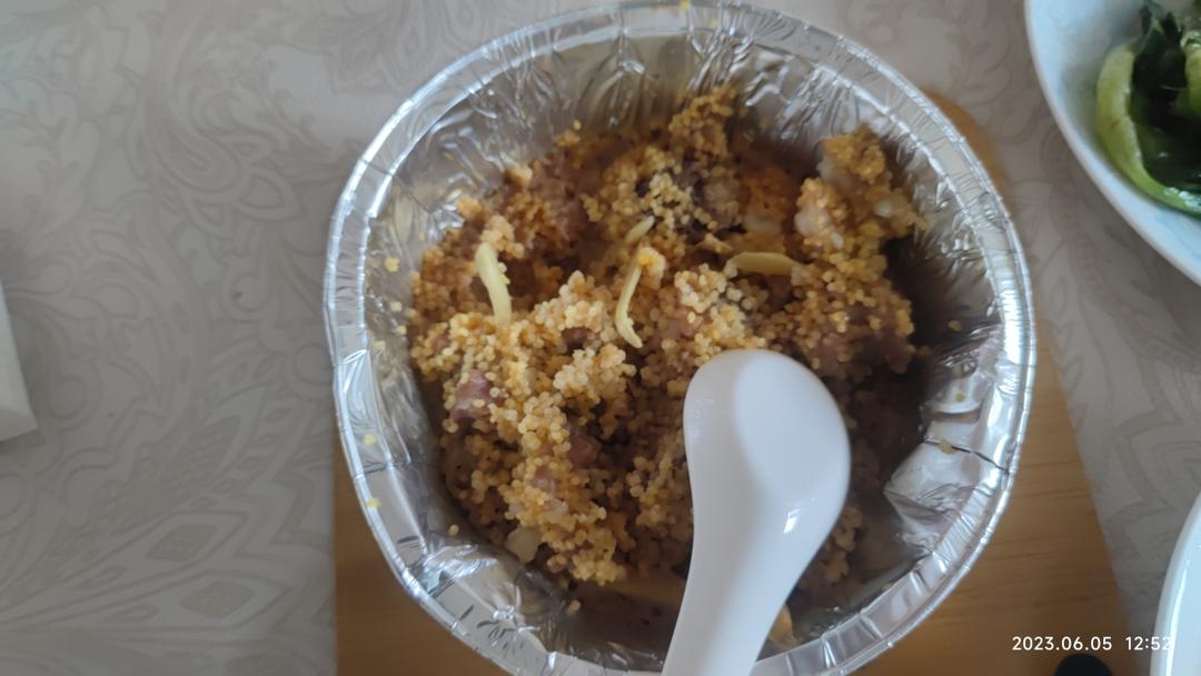 小米蒸排骨