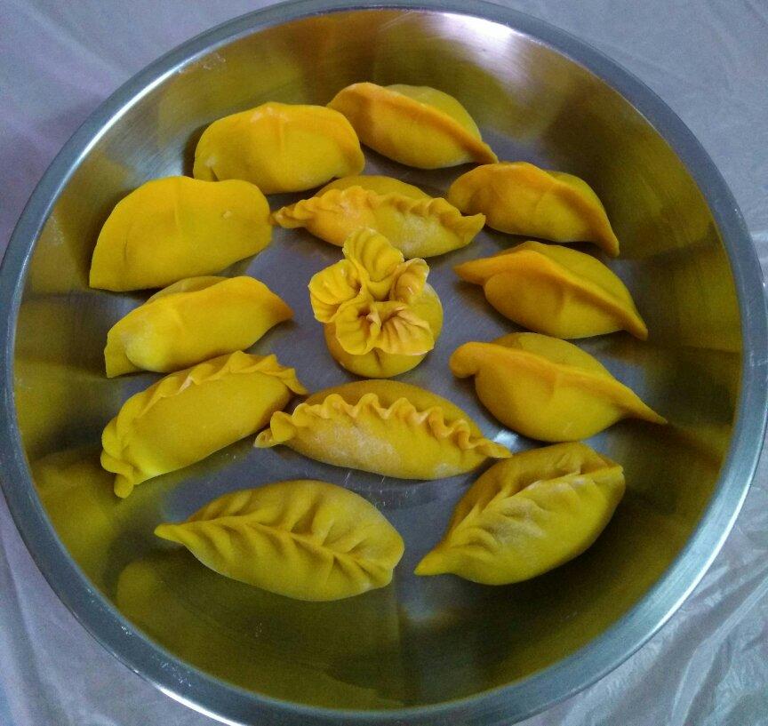 隔深做的9款五彩缤纷の花式蒸饺